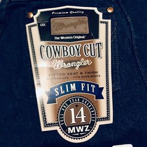 VINT NWT!Cowboy Cut Wrangler Jeans Sz3x36